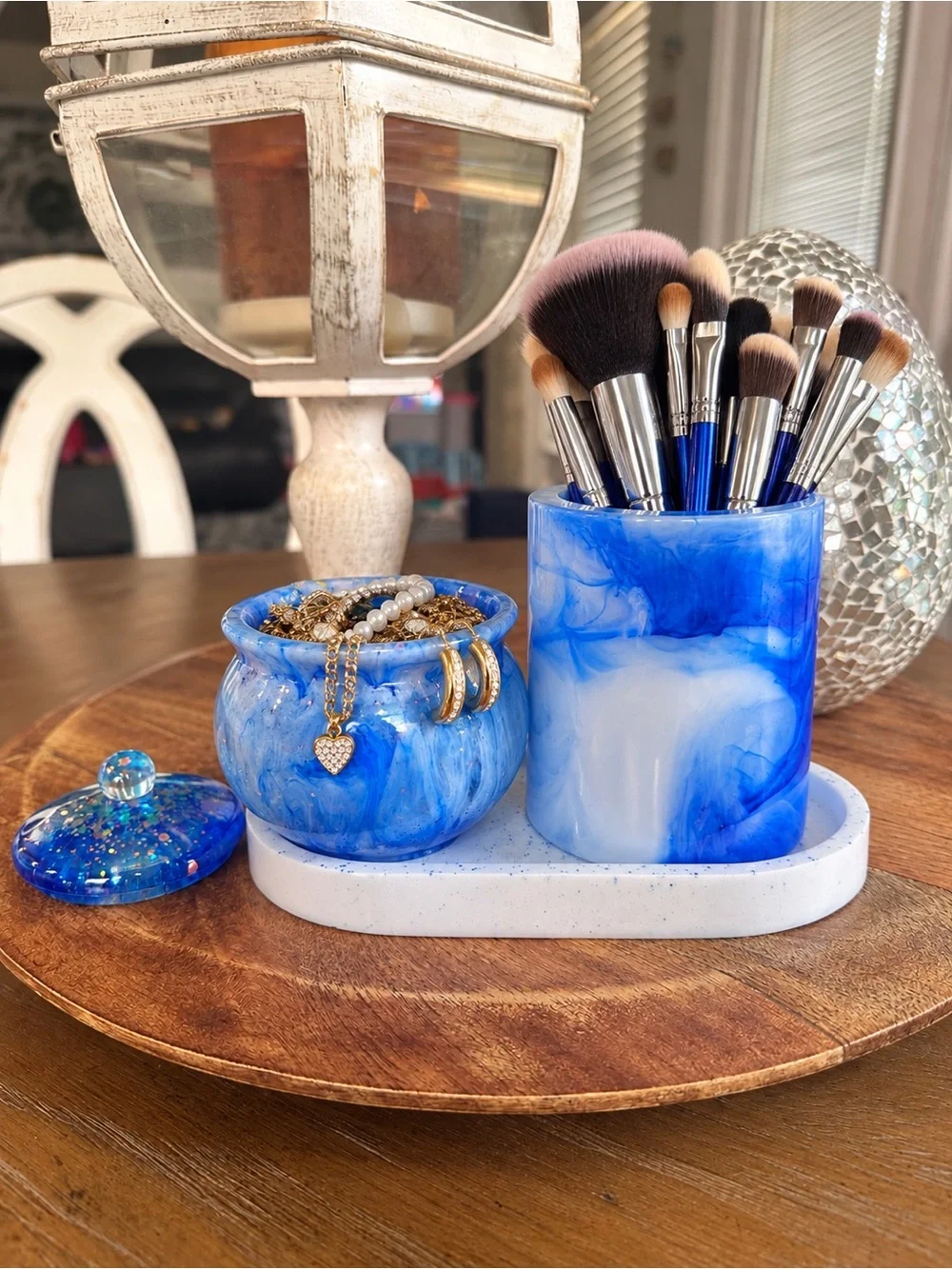 Epoxy resin vanity set HOMEMADE